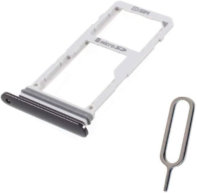 PHONSUN Sim Card Tray Replacement for LG V30 V30+ (Black)