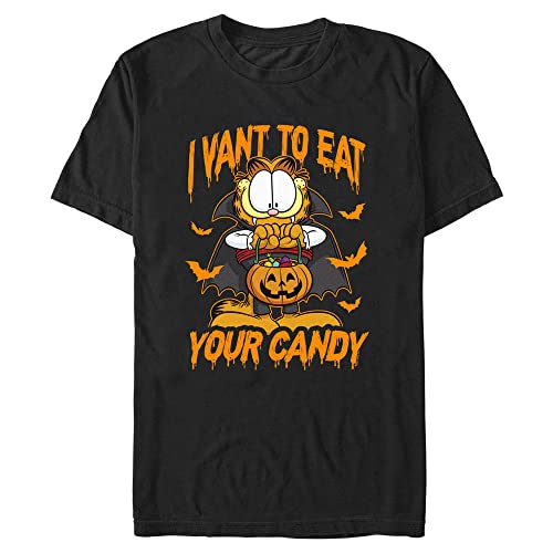 T-shirt Garfield Dracula homme idéal pour vos sorties décontractées et soirées cinéma pop