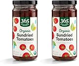 365 by Whole Foods Market, Organic Sundried Tomatoes In Olive Oil, 8.5 Ounce (Pack of 2)