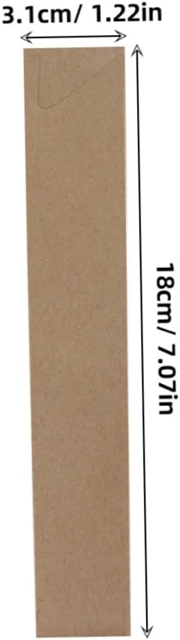 Angoily 1300pcs Kraft Paper Bags for Chopsticks Disposable Cutlery Storage Practical and Lightweight Tableware Wrappers for Restaurants Picnics and Travel