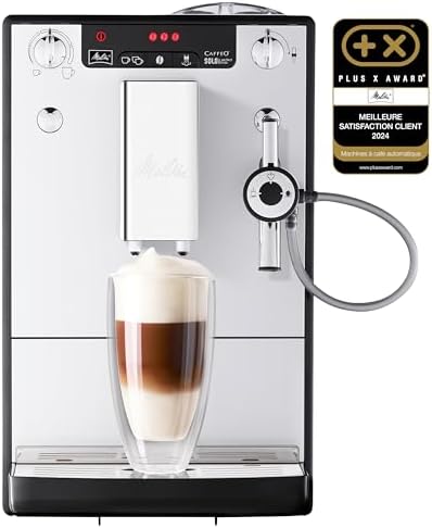 Melitta Solo & Perfect Milk Argent, Machine à Café à Grains avec ...