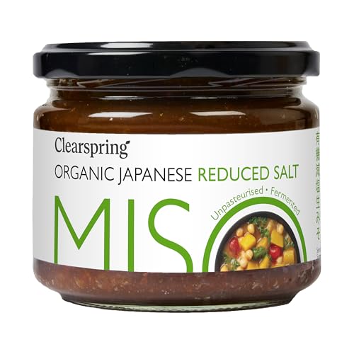 Clearspring Organic Japanese Reduced Salt Unpasteurised Miso Jar