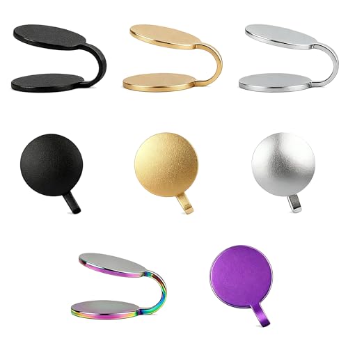 4 Pairs Pressure Earrings for Keloid, Stainless Steel Non-Pierced Round Compression Earring, Adjustable Clip Earring Compression Keloid Earrings Pressure Clip Compressions Earrings for Keloids