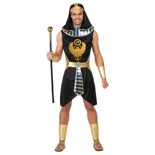 Boland - Disfraces Faraon Osiris para adultos y jovenes, disfraces para carnaval, fiestas tematicas y cosplay, disfraces para hombre