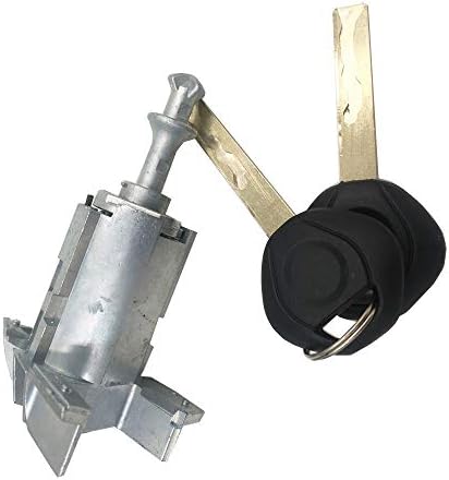 Aluminium Front Left Driver Side Door Lock Cylinder with Key Ignition Switch/Fit for BMW X5 51217035421