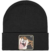 Capslab Looney Tunes - Gorro para hombre y mujer, negro /