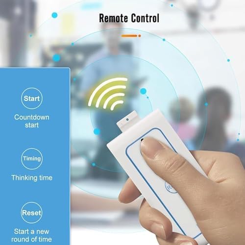 Gioco A Quiz Interattivo Senza Fili, con 10 Pulsanti E Telecomando, Perfetto per Giochi A Premi, attività Didattiche E Divertenti Eventi di Gruppo.