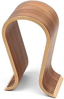 Wood Arch Headphone Stand (Walnut Finish) TEKLINE Model: ASONA