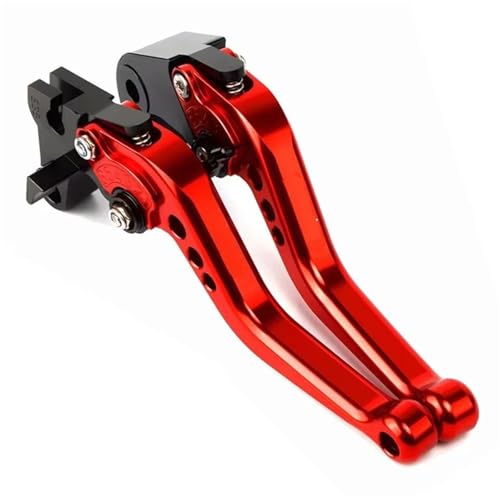 Levier frein moto pliable CNC rouge pour vos sorties en Voge DSX525