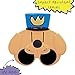 Sun-Staches DOG MAN Costume Sunglasses | Official DOG MAN Costume Accessory | UV 400 | One Size Fits Most Kids