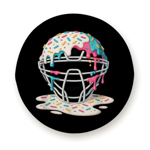 Respect The Drip Baseball Catcher Mask Ice Cream Spare Tire CoverTire Covers Weatherproof Wheel Protector Universal Fit 15 inch