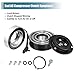 X AUTOHAUX AC Compressor Clutch Replace CO 29148C for Infiniti JX35 2013 for Nissan Quest Maxima Murano A/C Clutch Repair Assembly