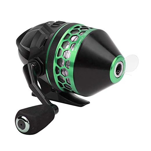 Fishing Reel Closed Face Spinning Reel Baitcasting Fishing Reel Fishing Spinning Reel for Outdoor Fishing (Black&Green )