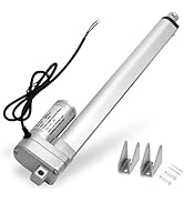 ECO-WORTHY Linear Actuator Heavy Duty 3000N/660lbs with Mounting Brackets Multi-Function (12V, 12")