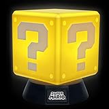 Super Mario Question Block 3D Leuchte Icon Light Nintendo