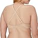 Maidenform DreamWire Underwire Bra, No-Poke Push-Up Bra, Moderate Coverage, Convertible T-Shirt Bra, Paris Nude, 36C