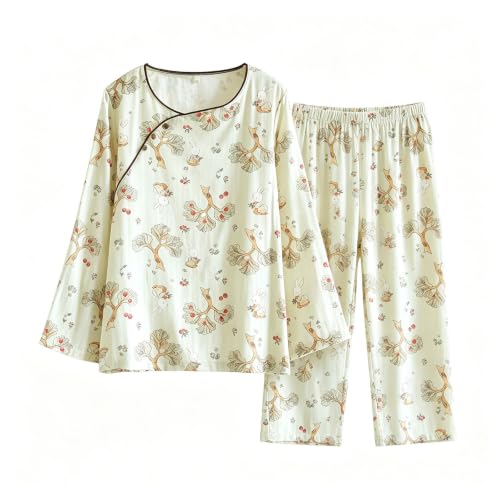 Combinaison d'été pour nuit fraîche et détente style vintage