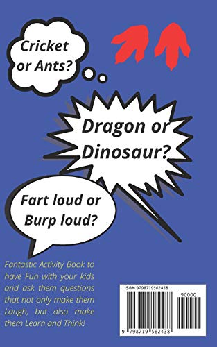 Would you rather for kids 6 - 9: Funny Game Activity Book with Animals & Dinosaurs for child development. image 4
