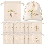 Xuniea 20 Pièces Boite Dragées de Baptême avec Merci Sachet Dragées de Mariage Sacs Cadeaux pour Invités Contenant pour Anniversaire Confirmé Naissance Noël(Croix)