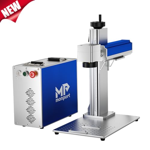 Monport 60W Fiber Laser with LightBurn