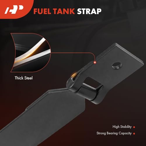 A-Premium Fuel Tank Strap Compatible with Ford F-250 F-350 F-450 Super Duty 1999-2010 Front or Center 2-PC Set by A-premium - Used condition - Image 4