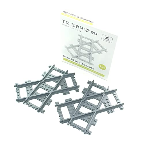 utilizzare 2 incroci e una pista flessibile originale per attraversare 2 tracce parallele separate da una distanza di 8 punti come mostrato nelle immagini
