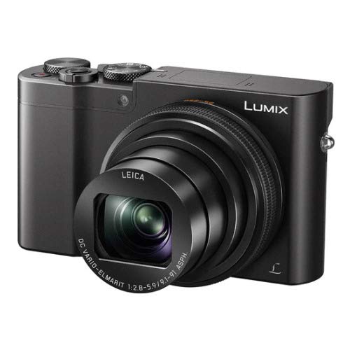 Panasonic Lumix Dmc-Zs100 Digital Camera (Black) Bundle With 64Gb Memory Card, Cable, Battery With Dual Charger, Case With Accessories, And Video Software Suite (6 Items) #TOP7