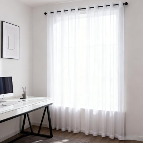 Rideau voile élégant vintage pour embellir votre chambre et salon - 2