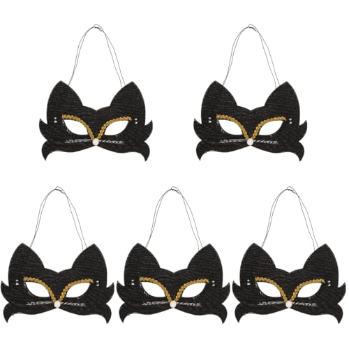Masque de chat pour halloween déguisement de carnaval et jouet de mascarade pour fille