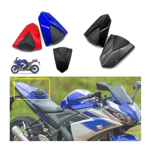 Housse de selle passager MT-03 finition premium rigide