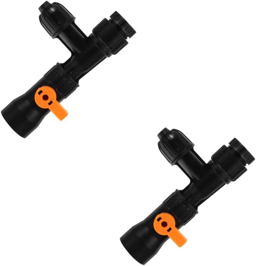 Totority 2sets Aquarium Faucet Water Changer Tool Easy Install and for Fish Tank Cleaning Efficient Water Changing Device Hose Connector for Convenient Use