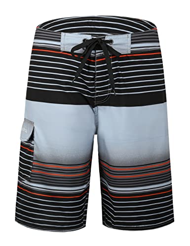 Image of unitop Men's Board Shorts Summer Holiday Surf Trunks Quick Dry