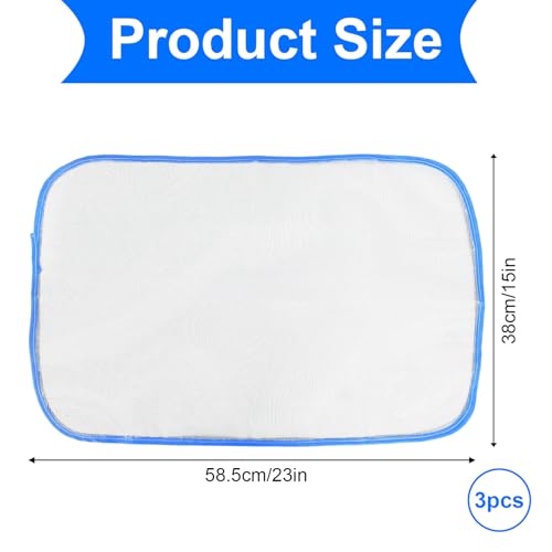 3stk Bügeltuch, Hitzebeständiger Polyester-Netzbügelschutz Verhindert Brandflecken und Beschädigungen an der Kleidung Isolierende Unterlage für Einfaches Bügeln und Nähen (Farbe Zufällig)