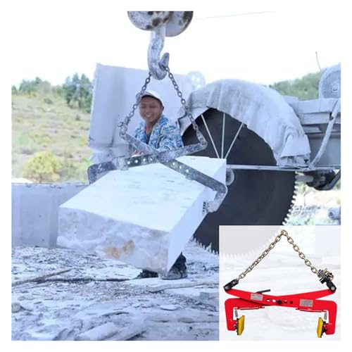 Pince de levage pour dalles de granit en acier allié de levage vertical