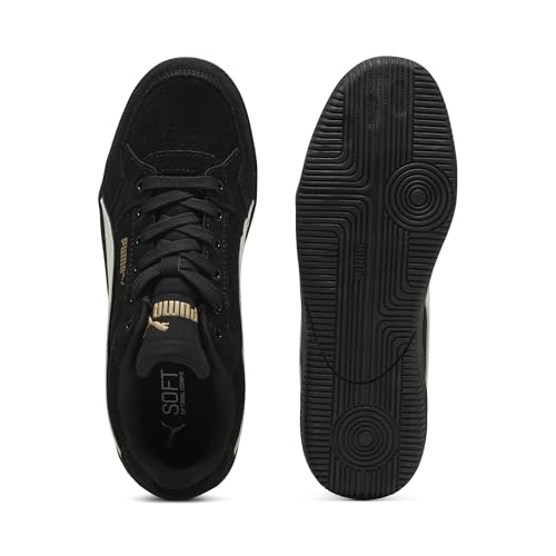 PUMA Sneakers K-Moda Femme 38, Black Warm White Gold