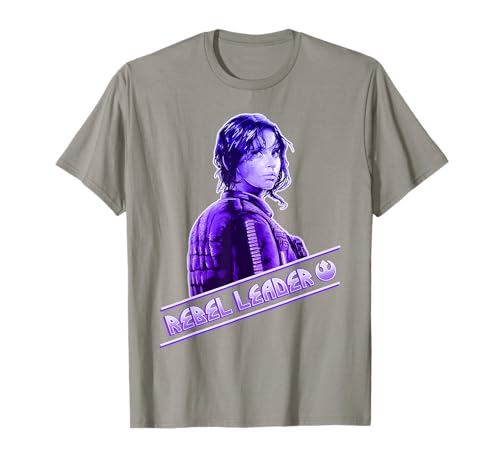 T-shirt Star Wars Rogue One Jyn Erso imprimé coton pour fan de la rébellion