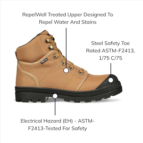 Skechers Skechers Women's Work, Rust, 5.5