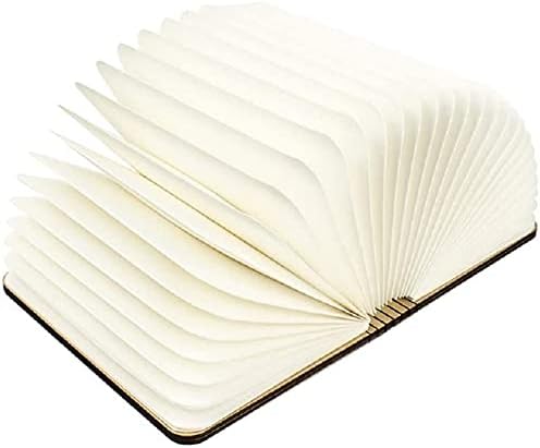 Miniatura 4 de Lámpara plegable para libros Catwalk, luz recargable de madera, lámpara luminiscente inteligente en forma de libro, decoración para el hogar y la