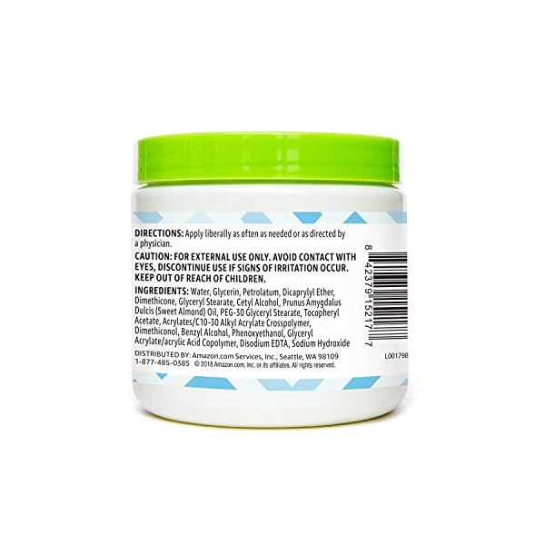 Amazon-Brand-Solimo-Ultra-Moisturizing-Skin-Cream-for-Dry-Sensitive-Skin-Dermatologist-Tested-Fragrance-Free-16-Ounce Amazon Basics Ultra Moisturizing Skin Cream for Dry & Sensitive Skin, Dermatologist Tested, Fragrance Free, 16 Ounce, 1 Pound (Pack of 1) (Previously Solimo)