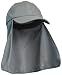 Tirrinia Outdoor Sun Protection Fishing Cap with Neck Flap for Baseball Backpacking Cycling Hiking Garden Hunting Camping
