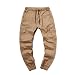 Pantalones de Trabajo Hombre Pantalon Chandal Running Elásticos Pantalones con Bolsillos Laterales...