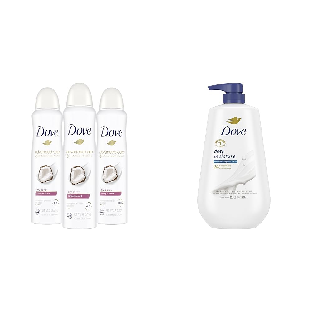 Amazon.com : Dove Advanced Care Dry Spray Antiperspirant Deodorant