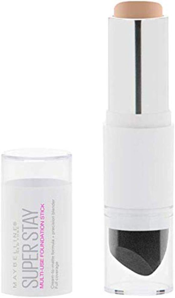 Maybelline New York Super Stay Foundation Stick for Normal To Oily Skin, Nude Beige, 0.25 Ounce