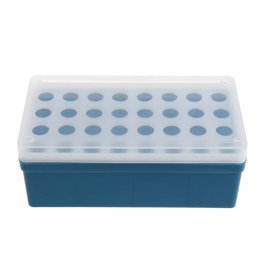 Laboratory 32 Sockets 5ml Centrifuge Tube Stand Holder Box -Blue-image-15