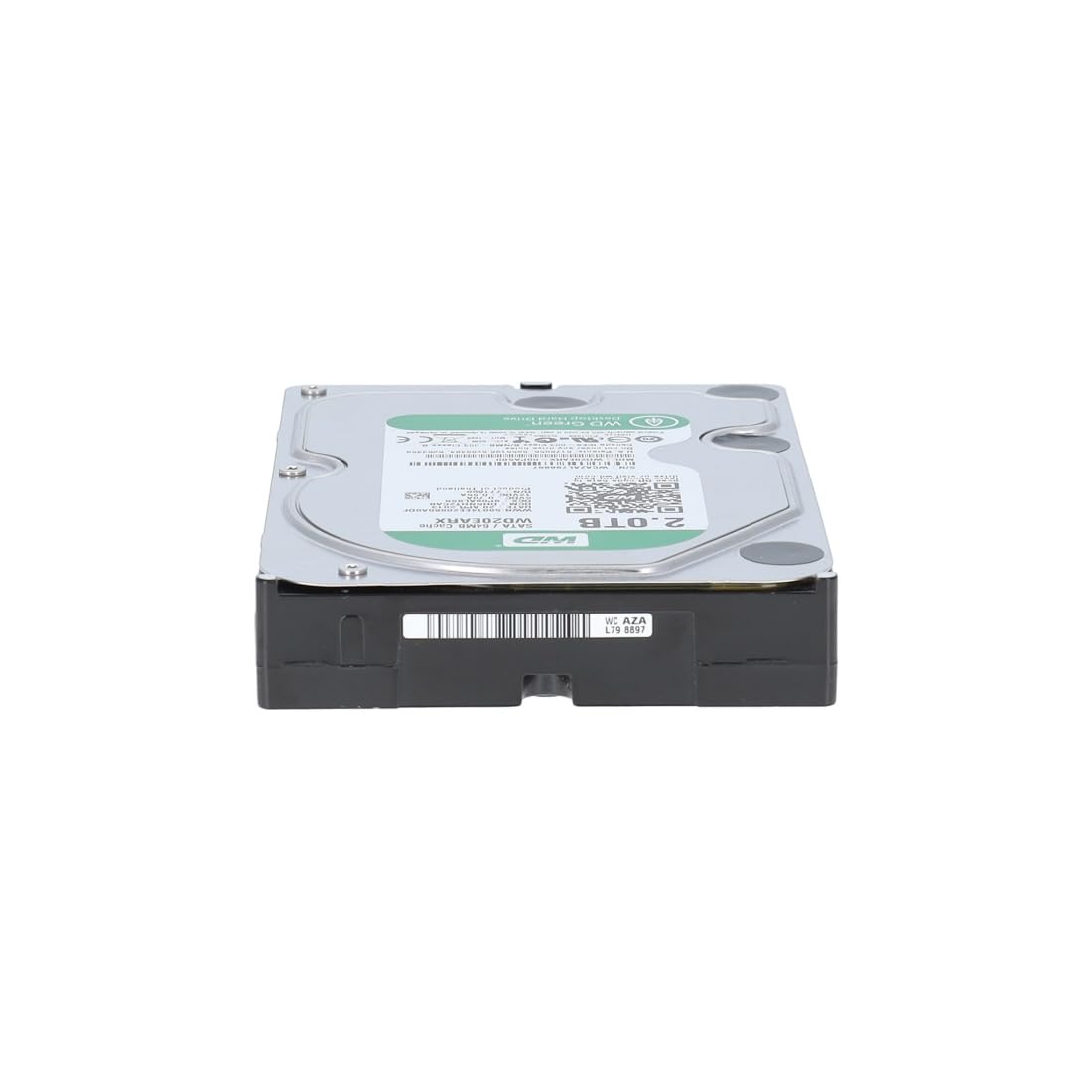 Western Digital Caviar Green WD20EARX - Disco Duro (2 TB, SATA3), Color Verde