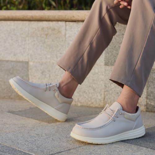 Image of FW FRAN WILLOR Mens Wide Shoes Width Toe Box Slip-on Loafers Casual Walking Shoes for Men