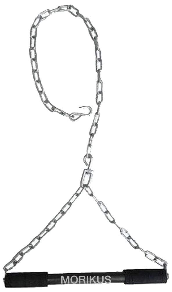 Hanging Rod Bar with Long Heavy Chain with Chrome Plated Rod Chin up Bar for Height Increaser (5 FEET)