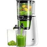 Floisdace Cold Press Juicer, 6" Extra La...