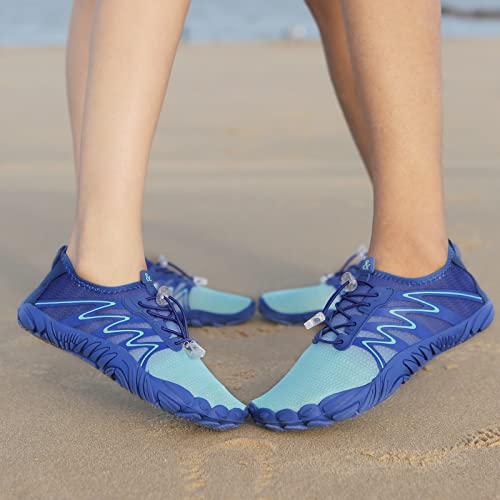 Image of ziitop Water Shoes for Men Women Beach Barefoot Swim Rock Climbing Pool Shoes Socks, Anti-Slip Breathable Quick Dry Lightweight Slip-on, Outdoor Sport Hiking Walking Boating Fishing Diving Surfing