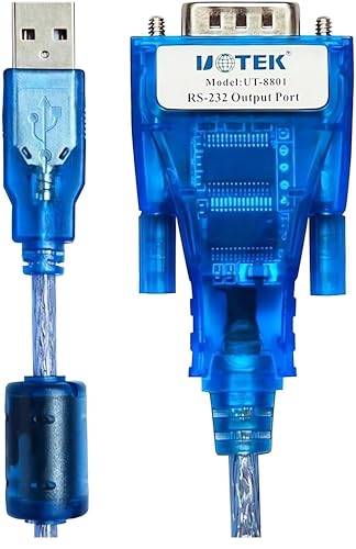 Adaptateur USB vers RS-232 v2.0 anti-décharge ESD UTEK UT-8801
